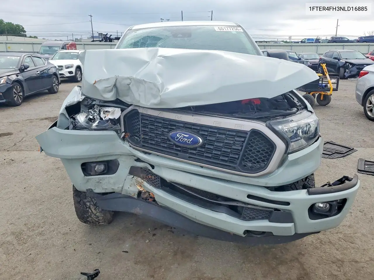 2022 Ford Ranger Xl VIN: 1FTER4FH3NLD16885 Lot: 60177256