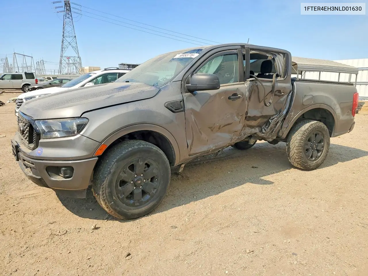 2022 Ford Ranger Xl VIN: 1FTER4EH3NLD01630 Lot: 60493716