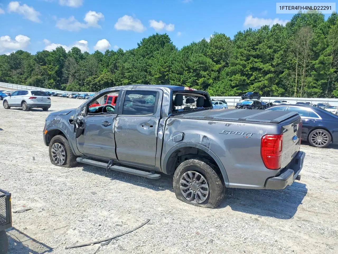 2022 Ford Ranger Xl VIN: 1FTER4FH4NLD22291 Lot: 61151146