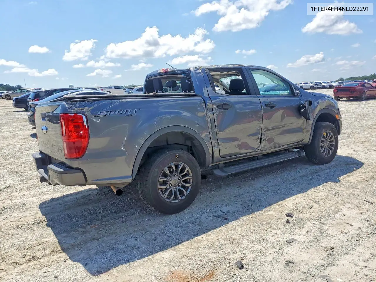 2022 Ford Ranger Xl VIN: 1FTER4FH4NLD22291 Lot: 61151146