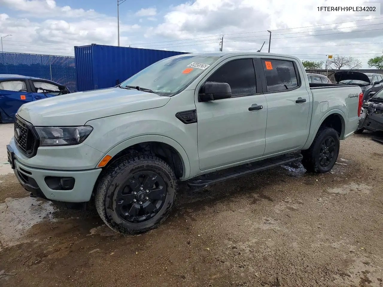 2023 Ford Ranger Xl VIN: 1FTER4FH9PLE34202 Lot: 50445526