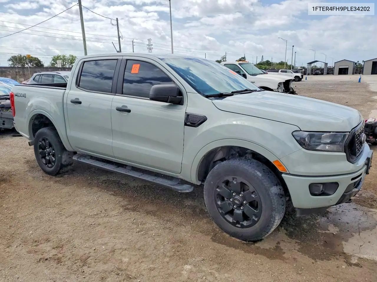 2023 Ford Ranger Xl VIN: 1FTER4FH9PLE34202 Lot: 50445526