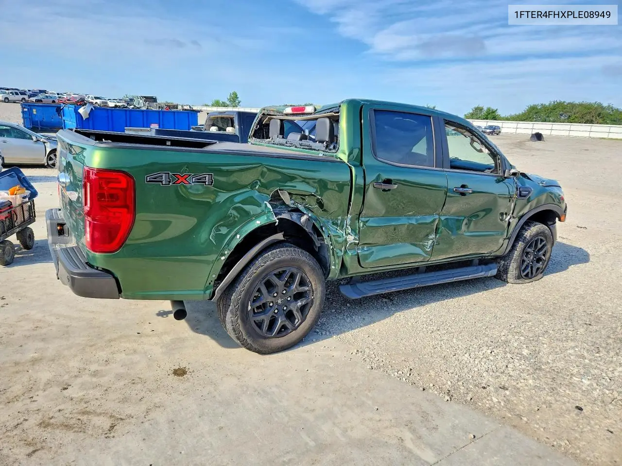 2023 Ford Ranger Xl VIN: 1FTER4FHXPLE08949 Lot: 59917396