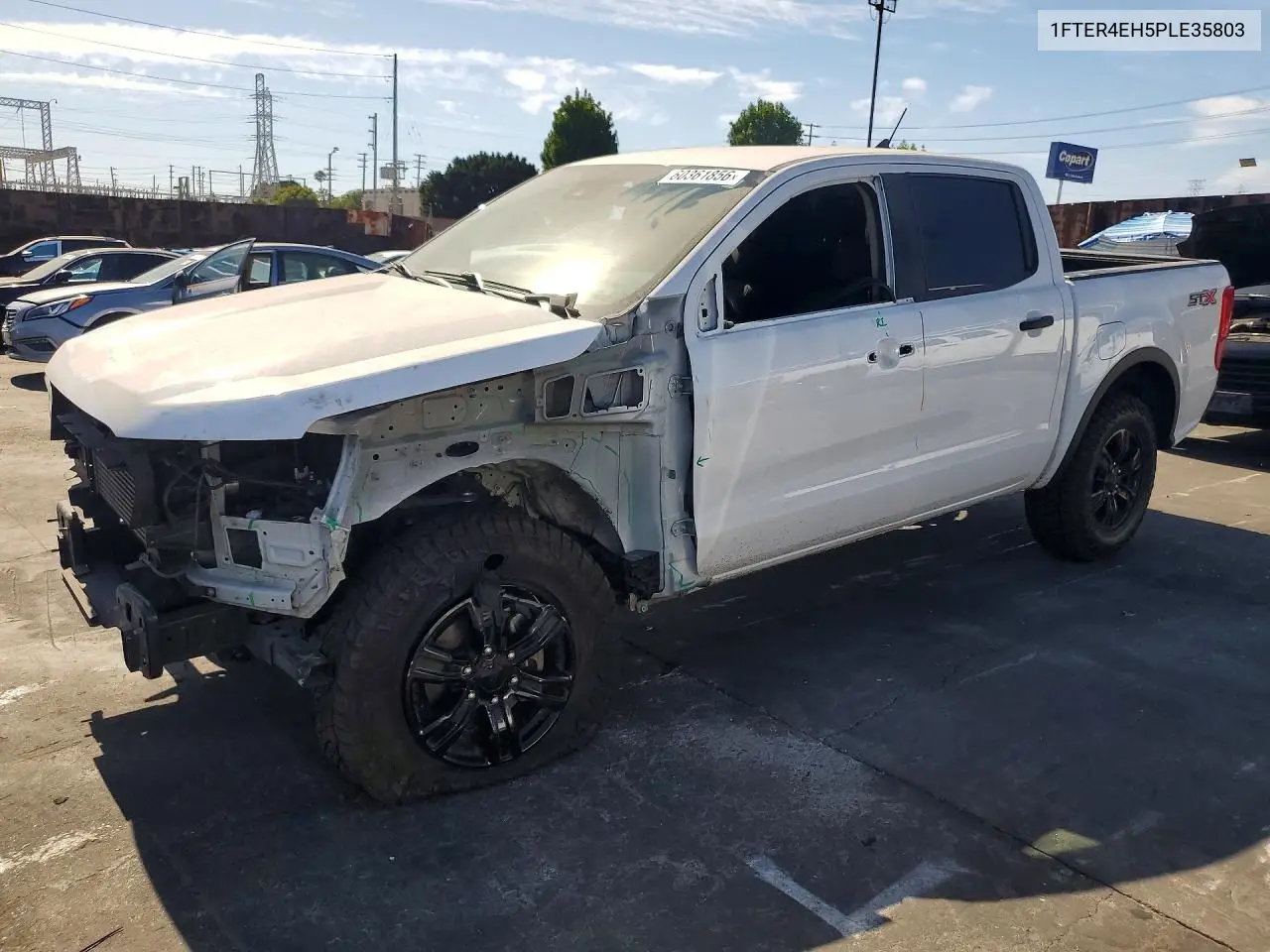 2023 Ford Ranger Xl VIN: 1FTER4EH5PLE35803 Lot: 60361856