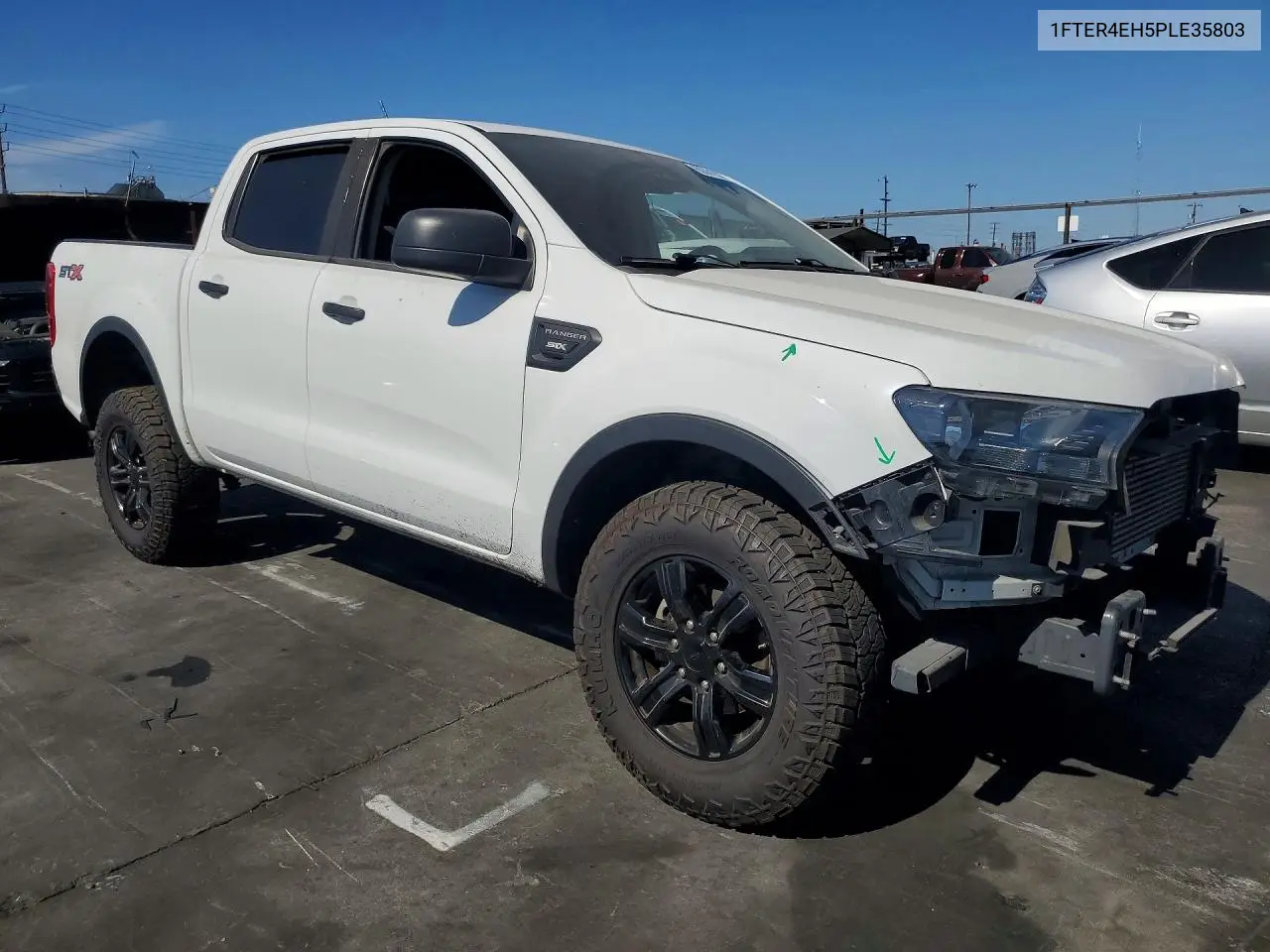 2023 Ford Ranger Xl VIN: 1FTER4EH5PLE35803 Lot: 60361856