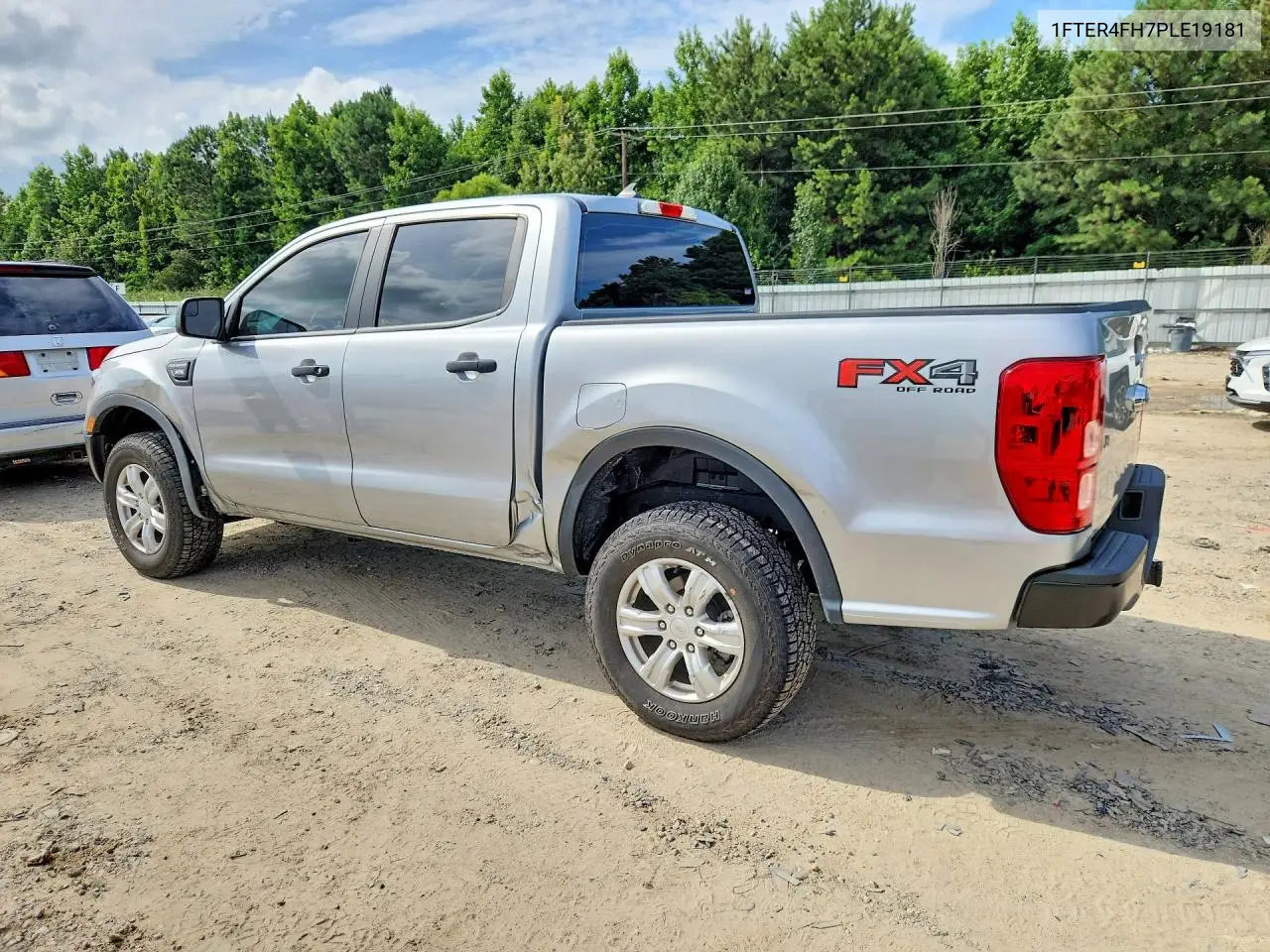 2023 Ford Ranger Xl VIN: 1FTER4FH7PLE19181 Lot: 61239956