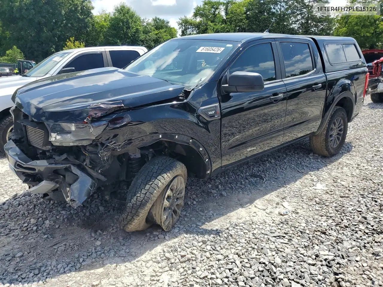2023 Ford Ranger Xl VIN: 1FTER4FH2PLE35126 Lot: 61605426