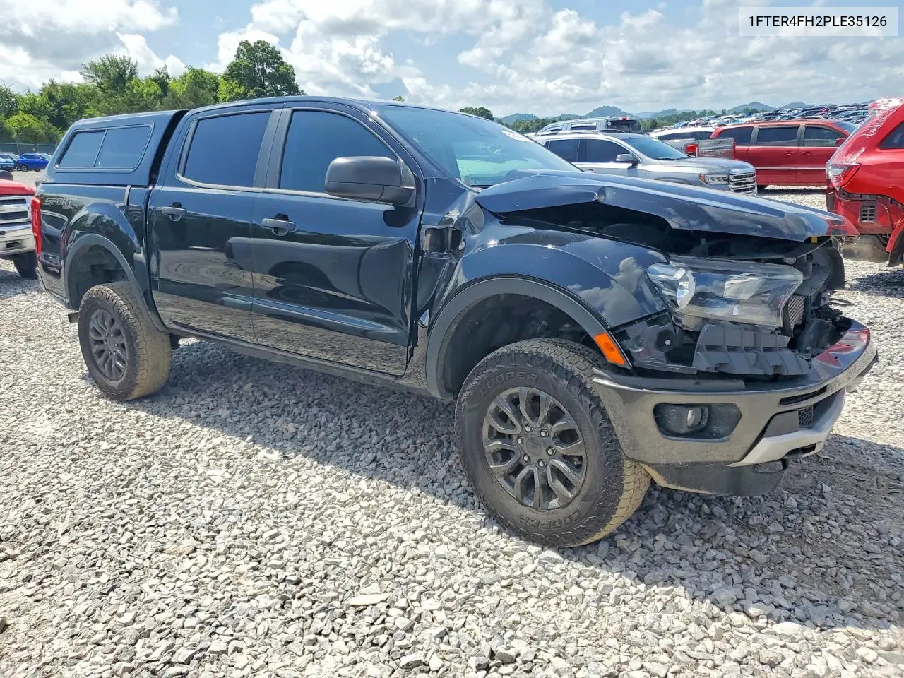 2023 Ford Ranger Xl VIN: 1FTER4FH2PLE35126 Lot: 61605426