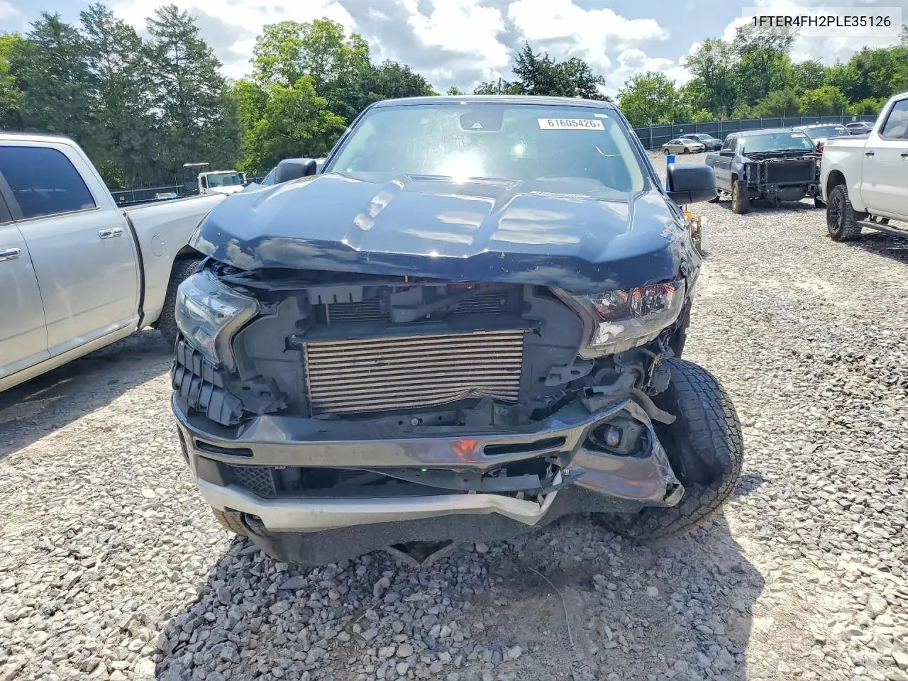 2023 Ford Ranger Xl VIN: 1FTER4FH2PLE35126 Lot: 61605426