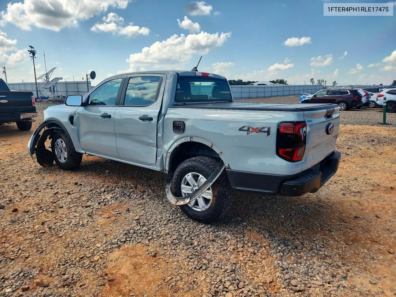 2024 Ford Ranger Xl VIN: 1FTER4PH1RLE17475 Lot: 60123786