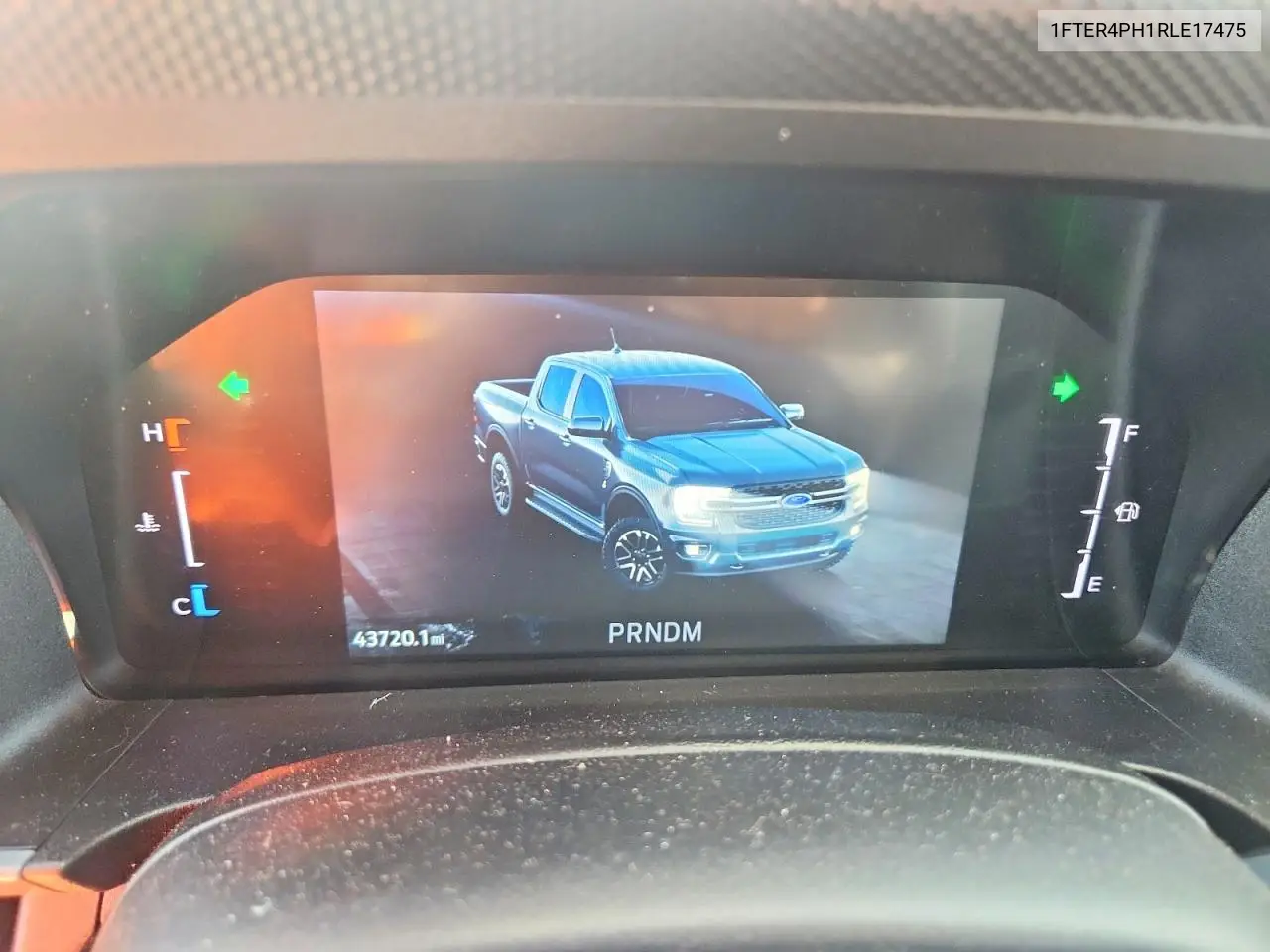 2024 Ford Ranger Xl VIN: 1FTER4PH1RLE17475 Lot: 60123786
