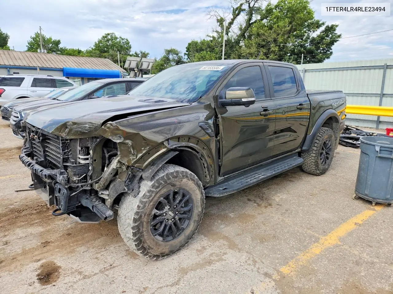 2024 Ford Ranger VIN: 1FTER4LR4RLE23494 Lot: 60185586