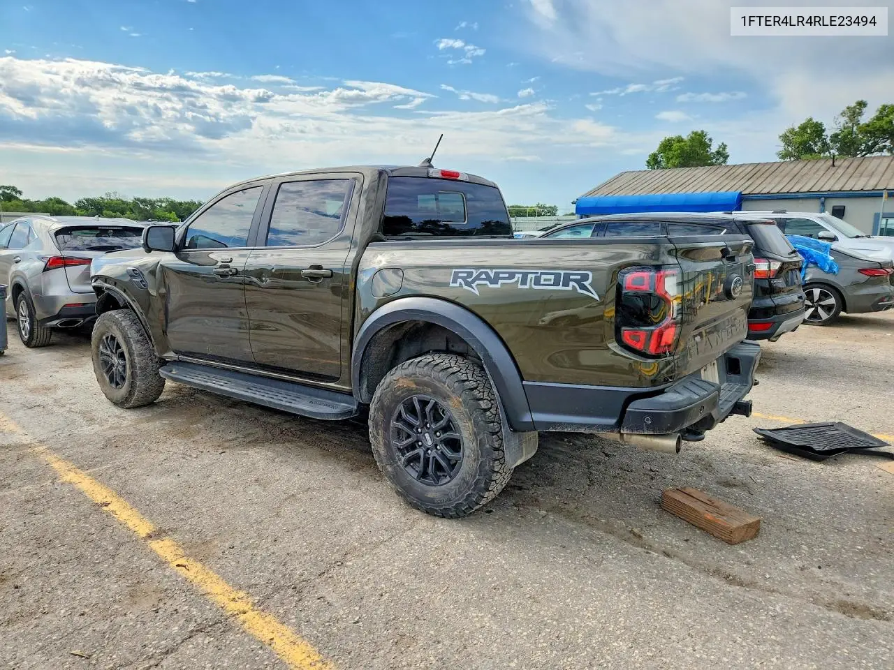 2024 Ford Ranger VIN: 1FTER4LR4RLE23494 Lot: 60185586