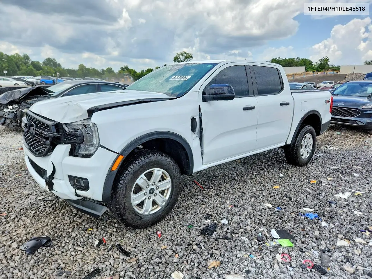 2024 Ford Ranger Xl VIN: 1FTER4PH1RLE45518 Lot: 61333556