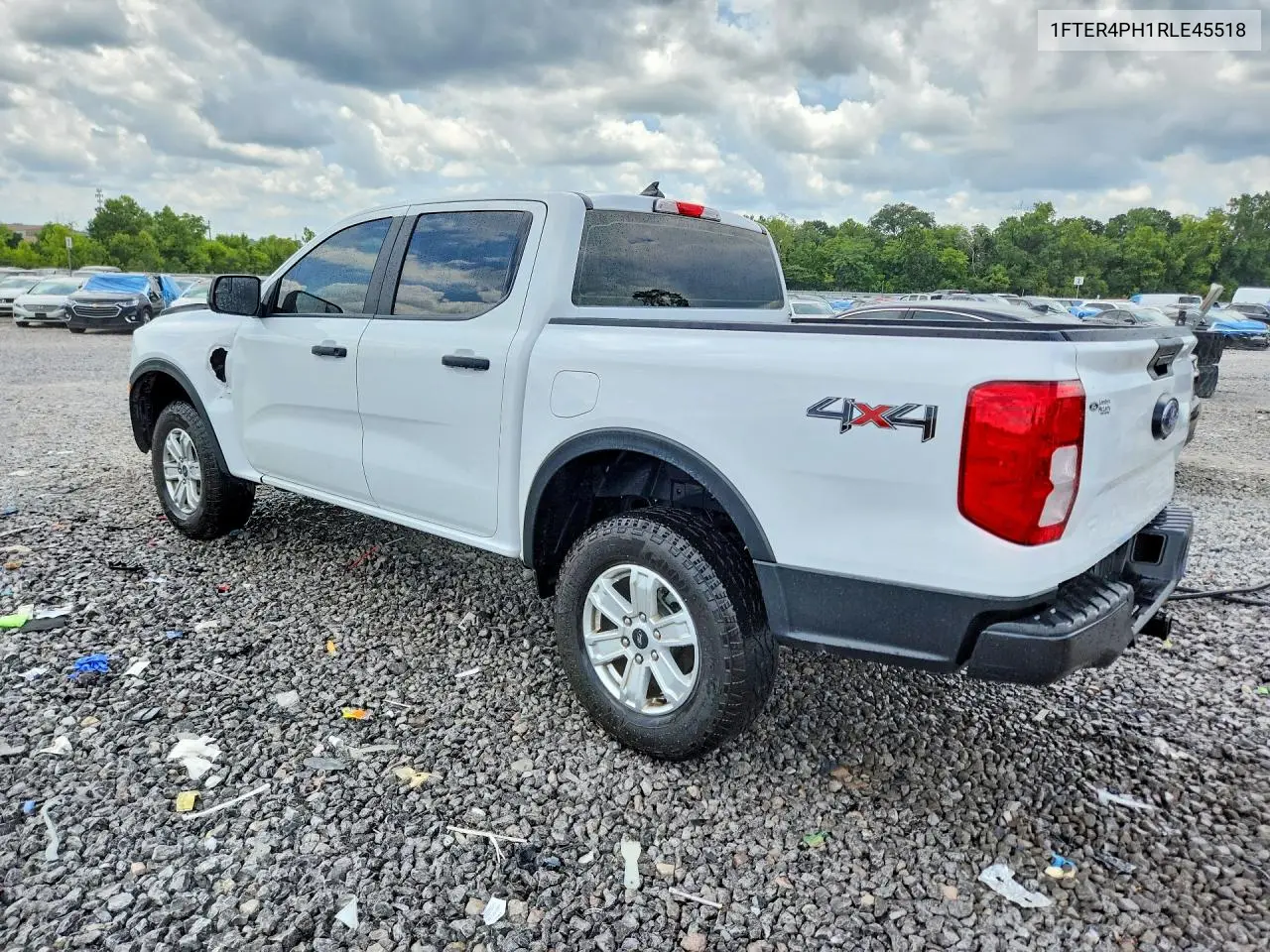 2024 Ford Ranger Xl VIN: 1FTER4PH1RLE45518 Lot: 61333556