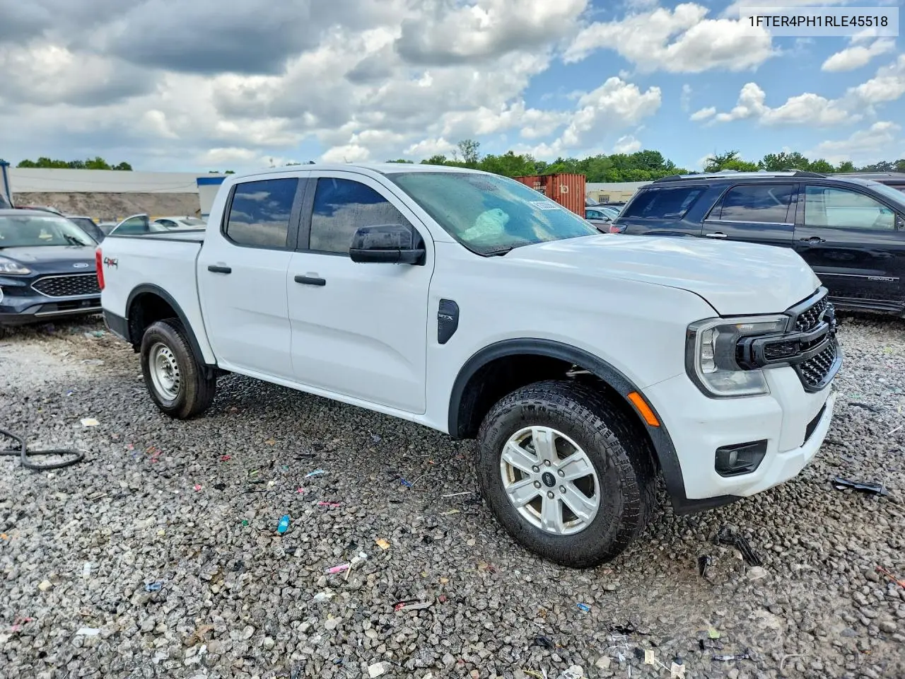2024 Ford Ranger Xl VIN: 1FTER4PH1RLE45518 Lot: 61333556
