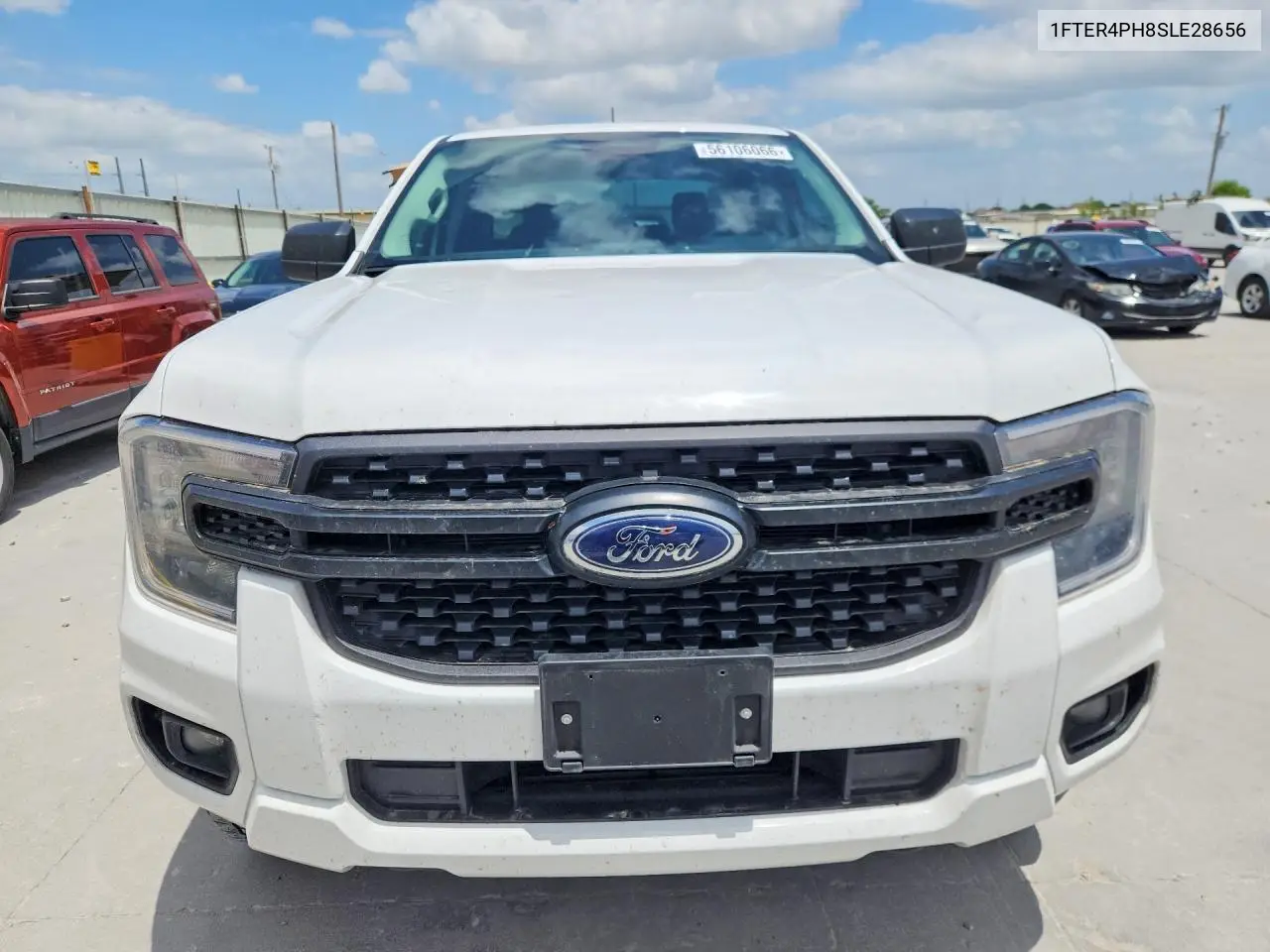 2025 Ford Ranger Xl VIN: 1FTER4PH8SLE28656 Lot: 56106066