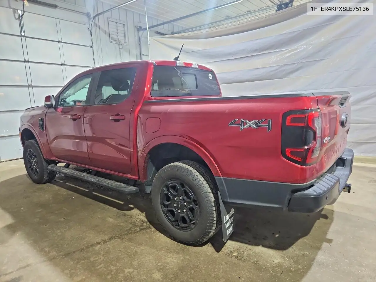 2025 Ford Ranger Lariat VIN: 1FTER4KPXSLE75136 Lot: 56571256