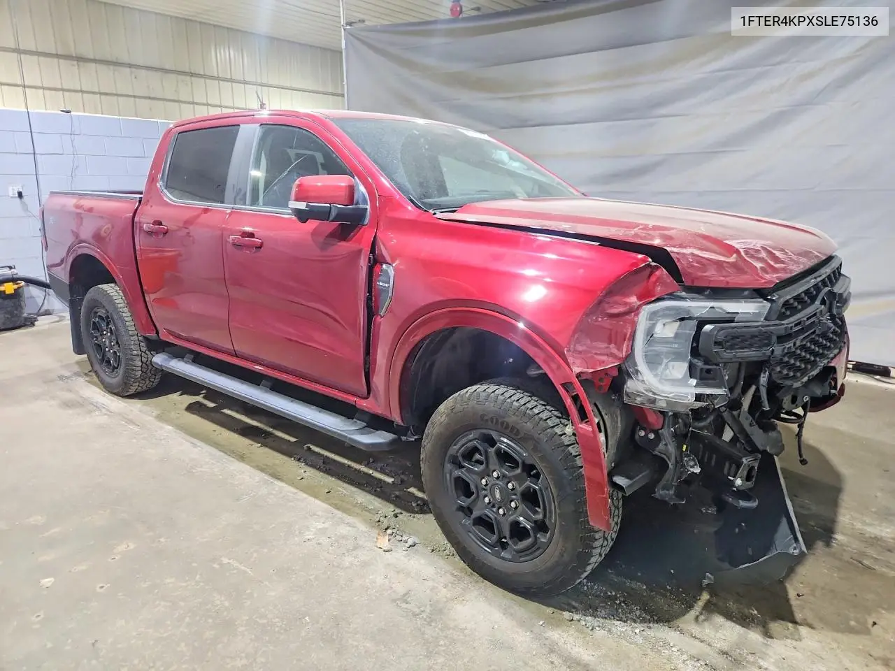 2025 Ford Ranger Lariat VIN: 1FTER4KPXSLE75136 Lot: 56571256