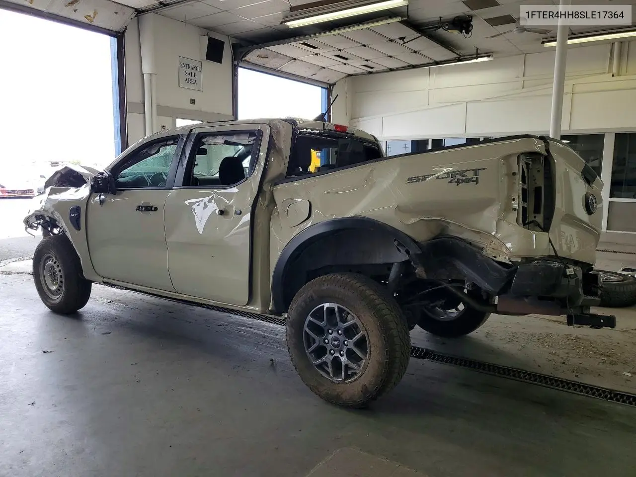 2025 Ford Ranger Xlt VIN: 1FTER4HH8SLE17364 Lot: 59541326