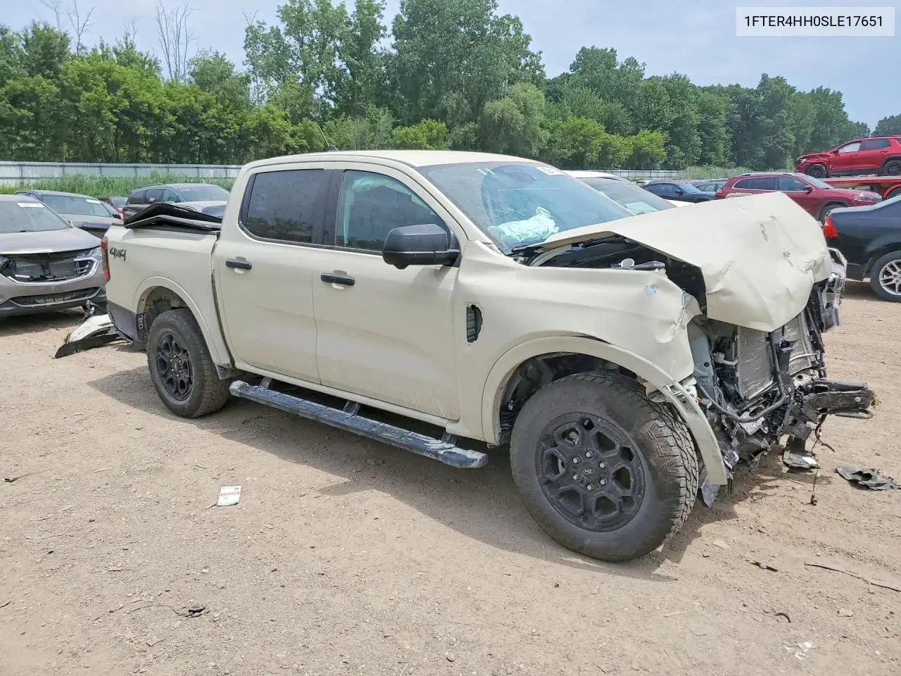 2025 Ford Ranger Xlt VIN: 1FTER4HH0SLE17651 Lot: 60241076