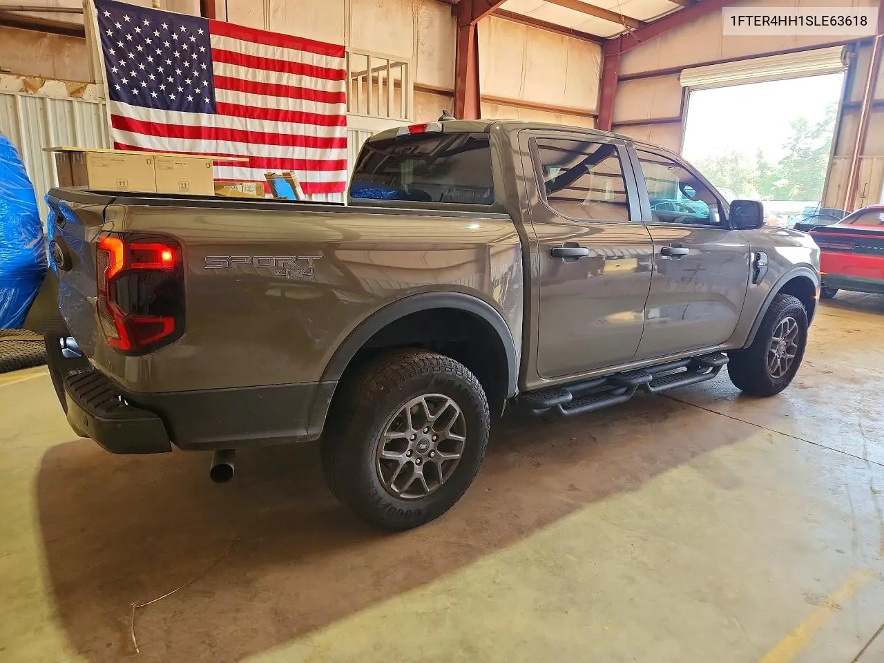 2025 Ford Ranger Xlt VIN: 1FTER4HH1SLE63618 Lot: 61601836