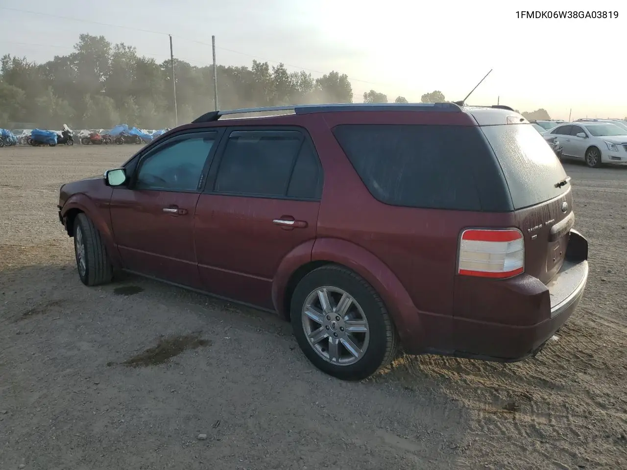 2008 Ford Taurus X Limited VIN: 1FMDK06W38GA03819 Lot: 98365155