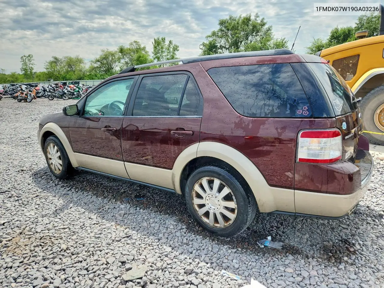 2009 Ford Taurus X Eddie Bauer VIN: 1FMDK07W19GA03236 Lot: 59835426