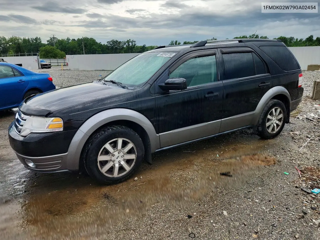 2009 Ford Taurus X Sel VIN: 1FMDK02W79GA02454 Lot: 60249756