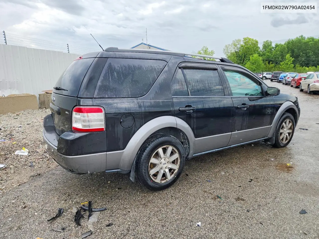 2009 Ford Taurus X Sel VIN: 1FMDK02W79GA02454 Lot: 60249756