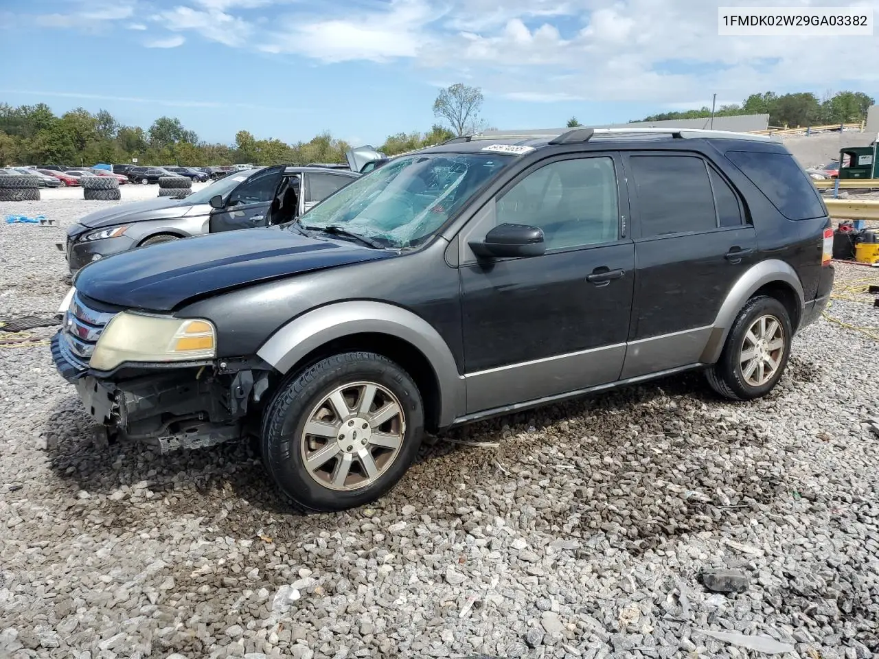 2009 Ford Taurus X Sel VIN: 1FMDK02W29GA03382 Lot: 92851615
