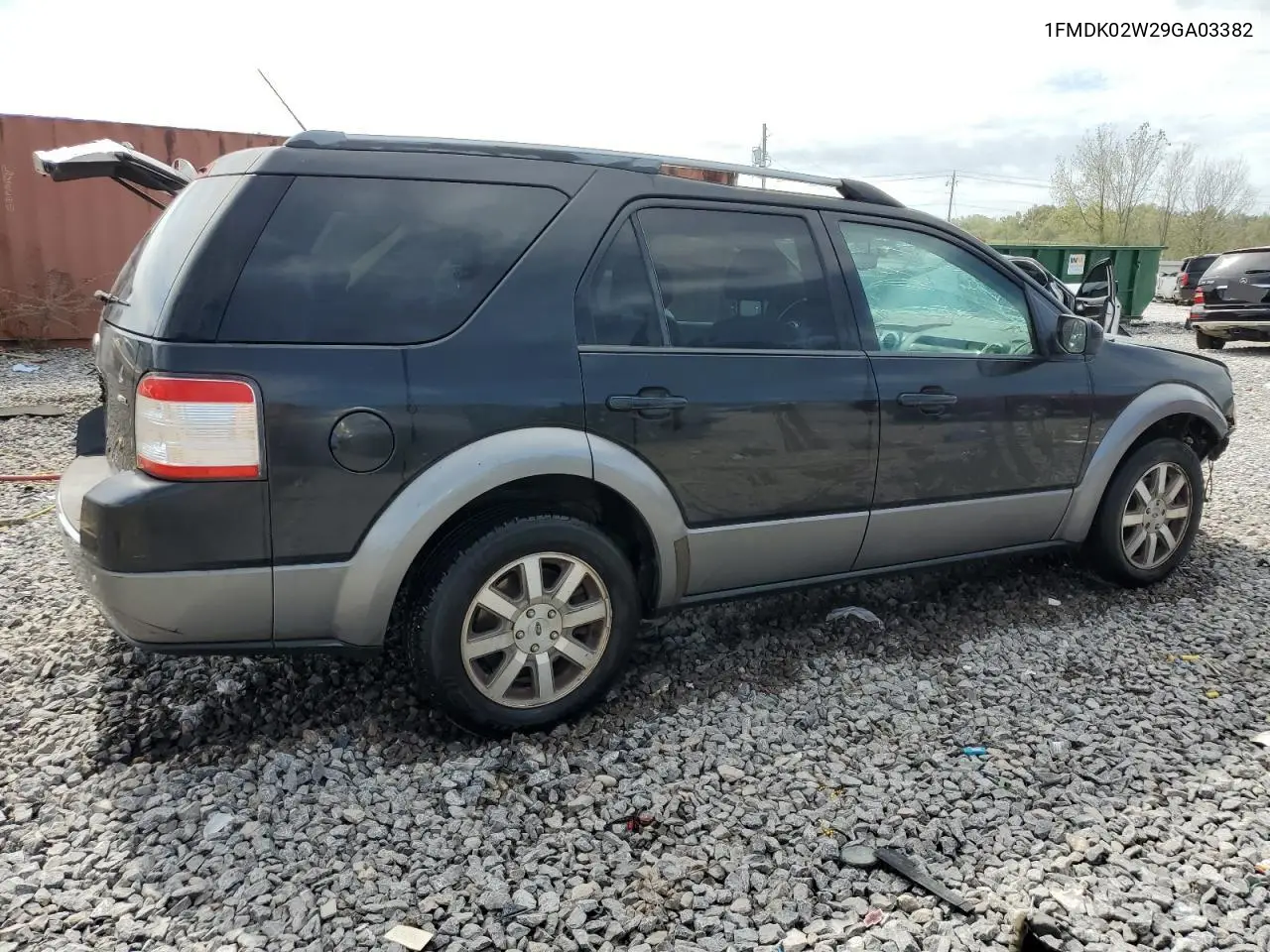 2009 Ford Taurus X Sel VIN: 1FMDK02W29GA03382 Lot: 92851615