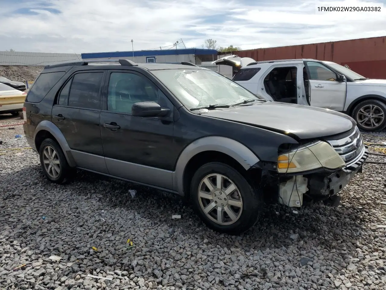 2009 Ford Taurus X Sel VIN: 1FMDK02W29GA03382 Lot: 92851615