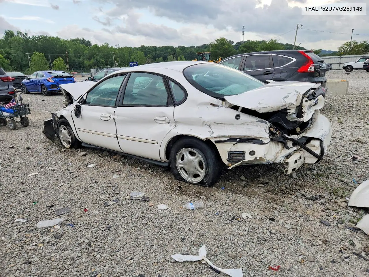 1997 Ford Taurus Gl VIN: 1FALP52U7VG259143 Lot: 60674636