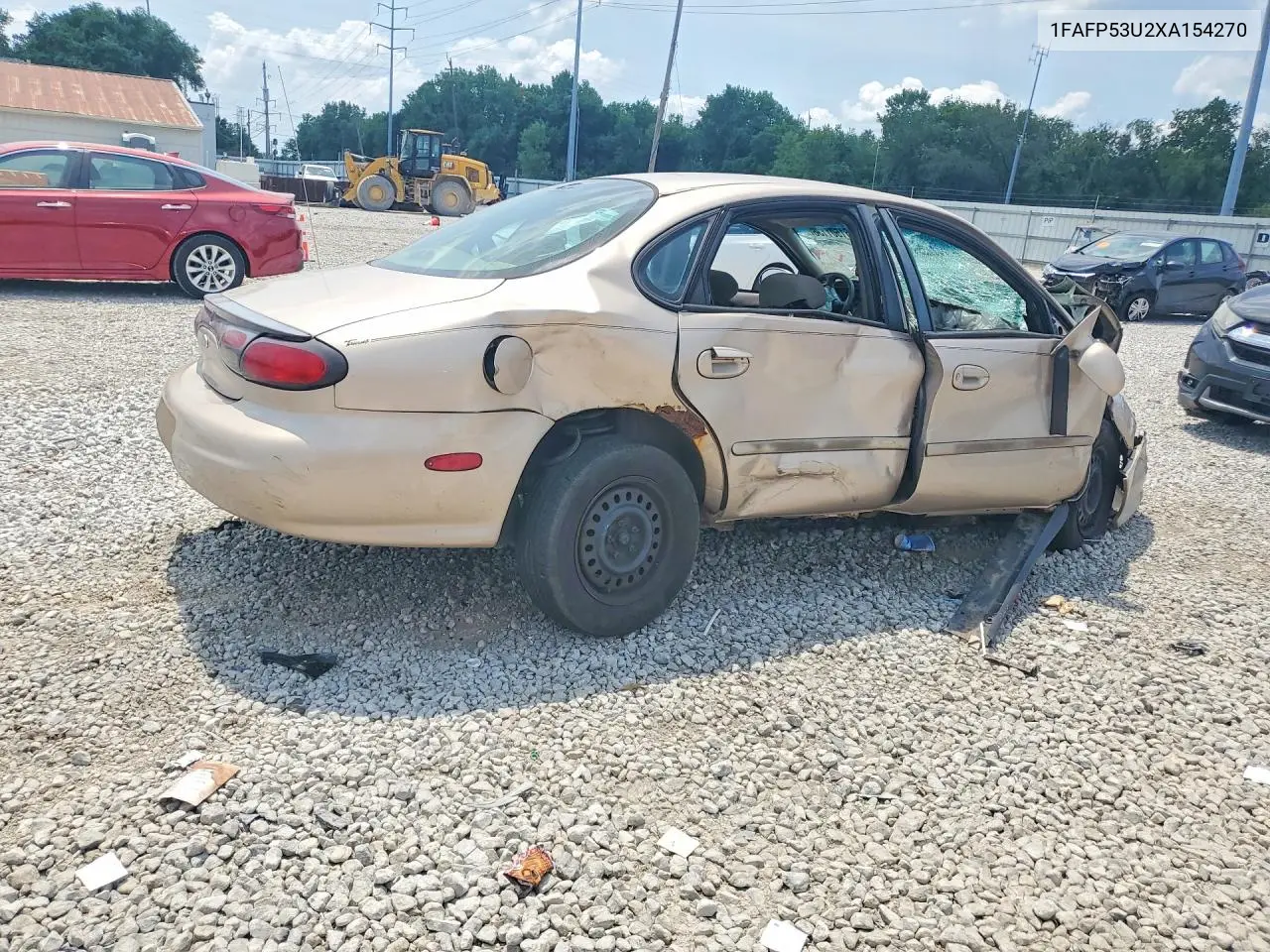 1999 Ford Taurus Se VIN: 1FAFP53U2XA154270 Lot: 61501136