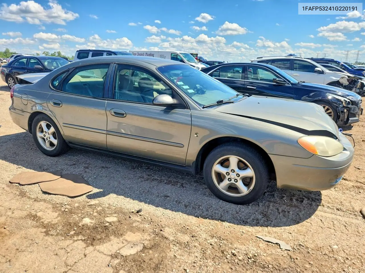 2001 Ford Taurus Se VIN: 1FAFP53241G220191 Lot: 57316066