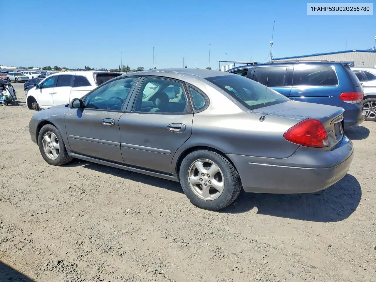 2002 Ford Taurus Se VIN: 1FAHP53U02G256780 Lot: 58320796