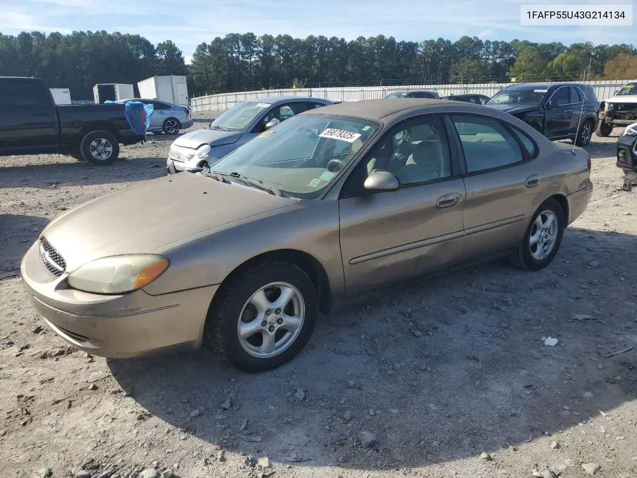 1FAFP55U43G214134 2003 Ford Taurus