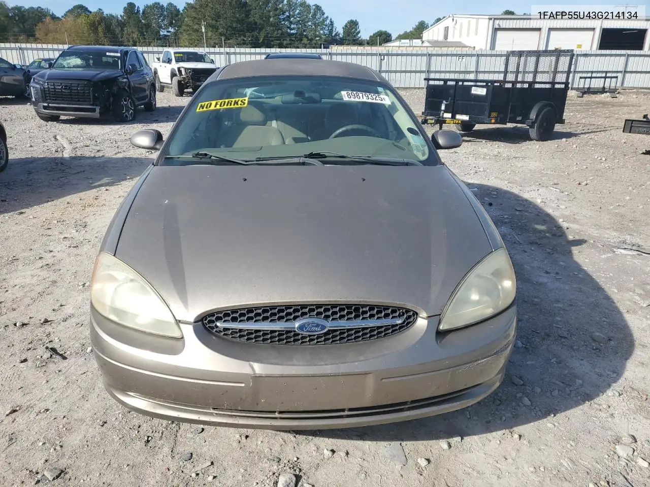 1FAFP55U43G214134 2003 Ford Taurus
