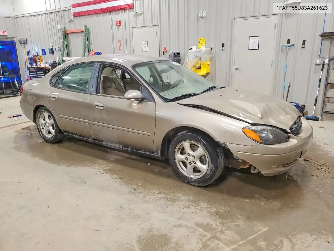 2003 Ford Taurus Ses VIN: 1FAFP55U83A261623 Lot: 60689366