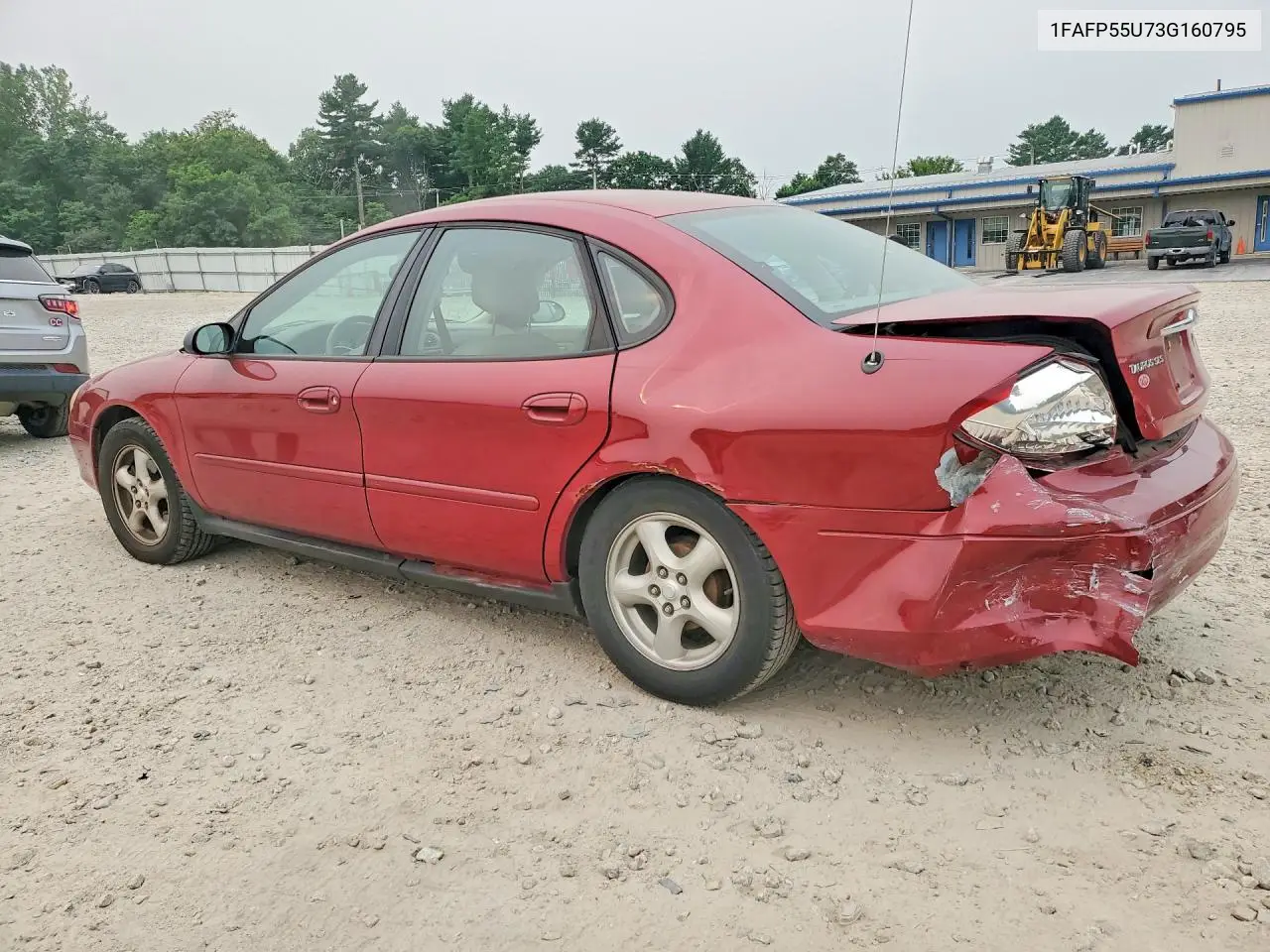2003 Ford Taurus Ses VIN: 1FAFP55U73G160795 Lot: 60915846