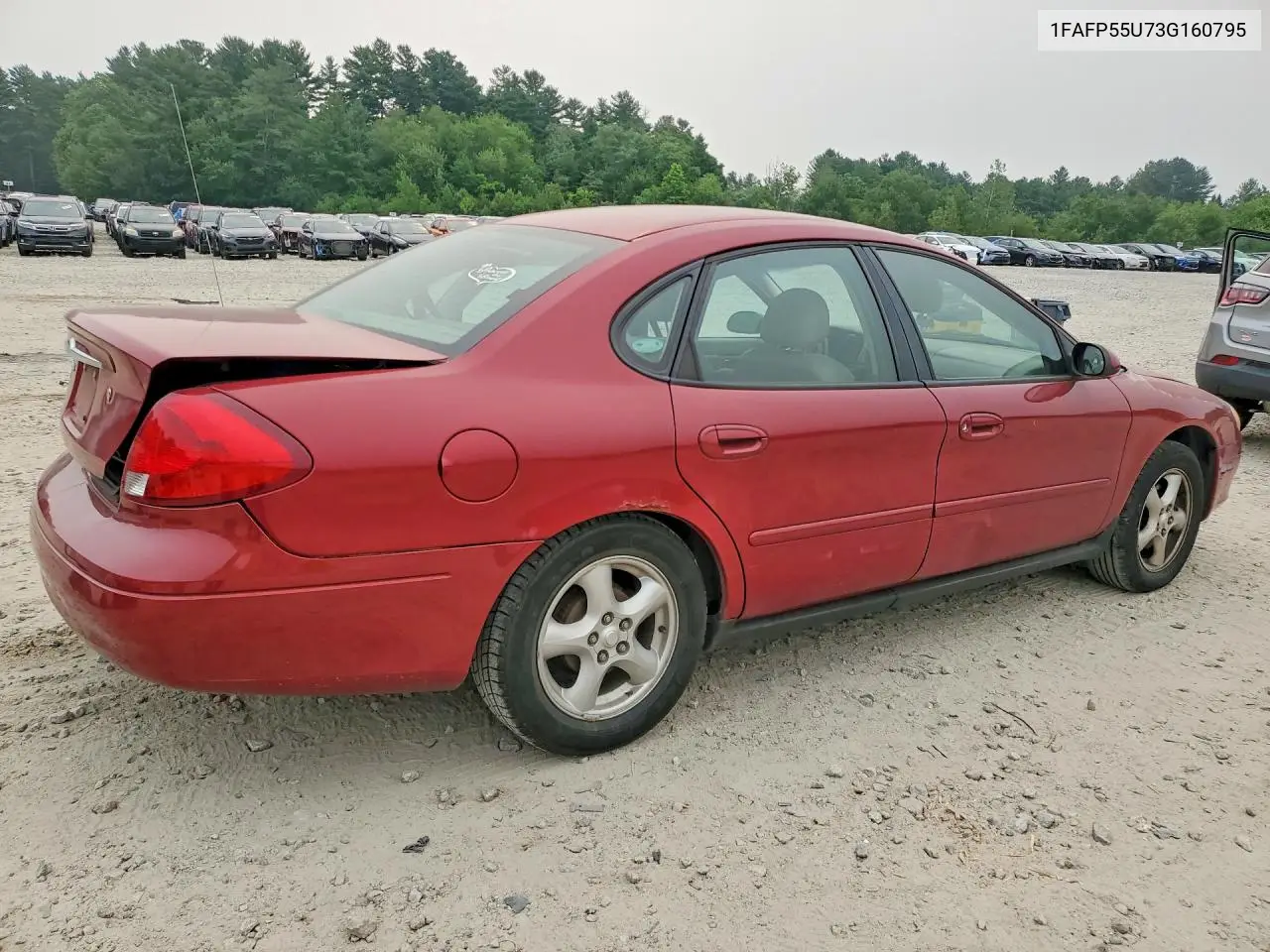 2003 Ford Taurus Ses VIN: 1FAFP55U73G160795 Lot: 60915846