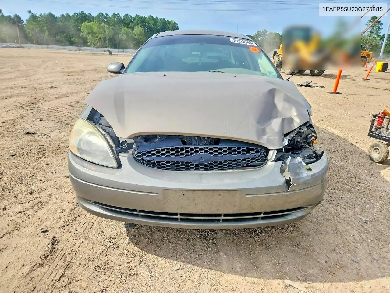 2003 Ford Taurus Ses VIN: 1FAFP55U23G275885 Lot: 61338946