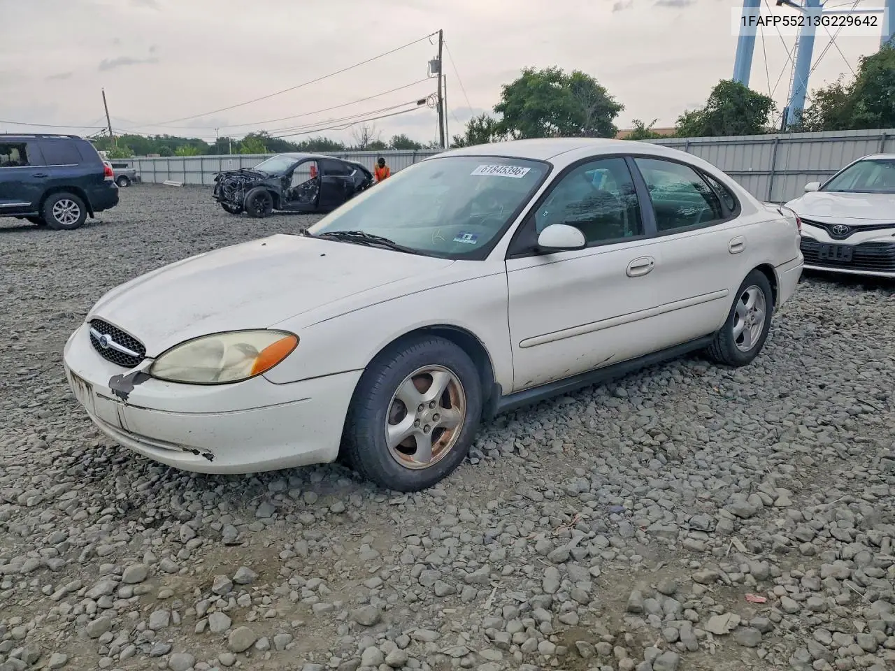 2003 Ford Taurus Ses VIN: 1FAFP55213G229642 Lot: 61845396