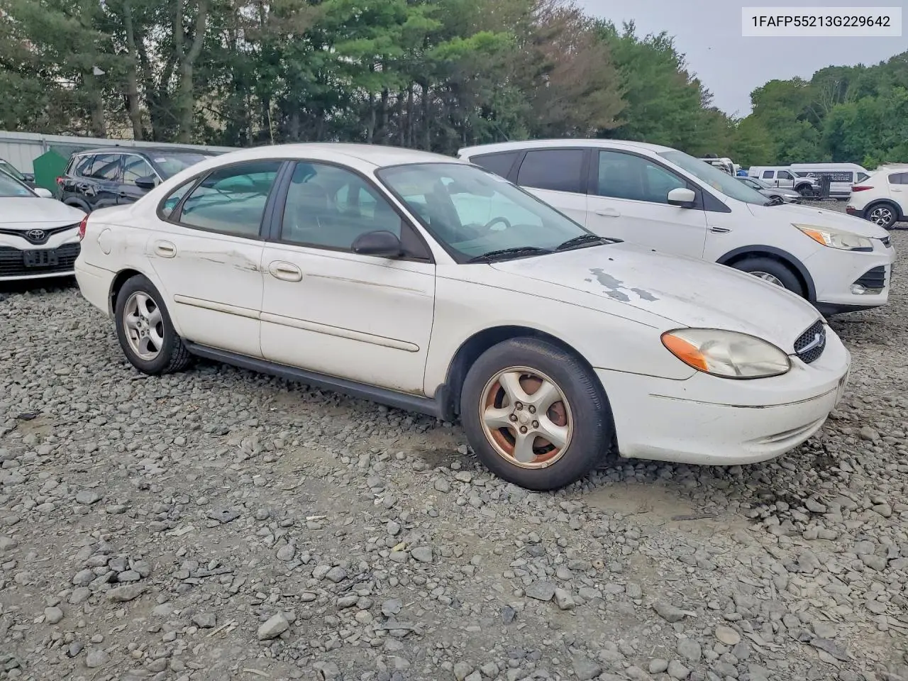 2003 Ford Taurus Ses VIN: 1FAFP55213G229642 Lot: 61845396
