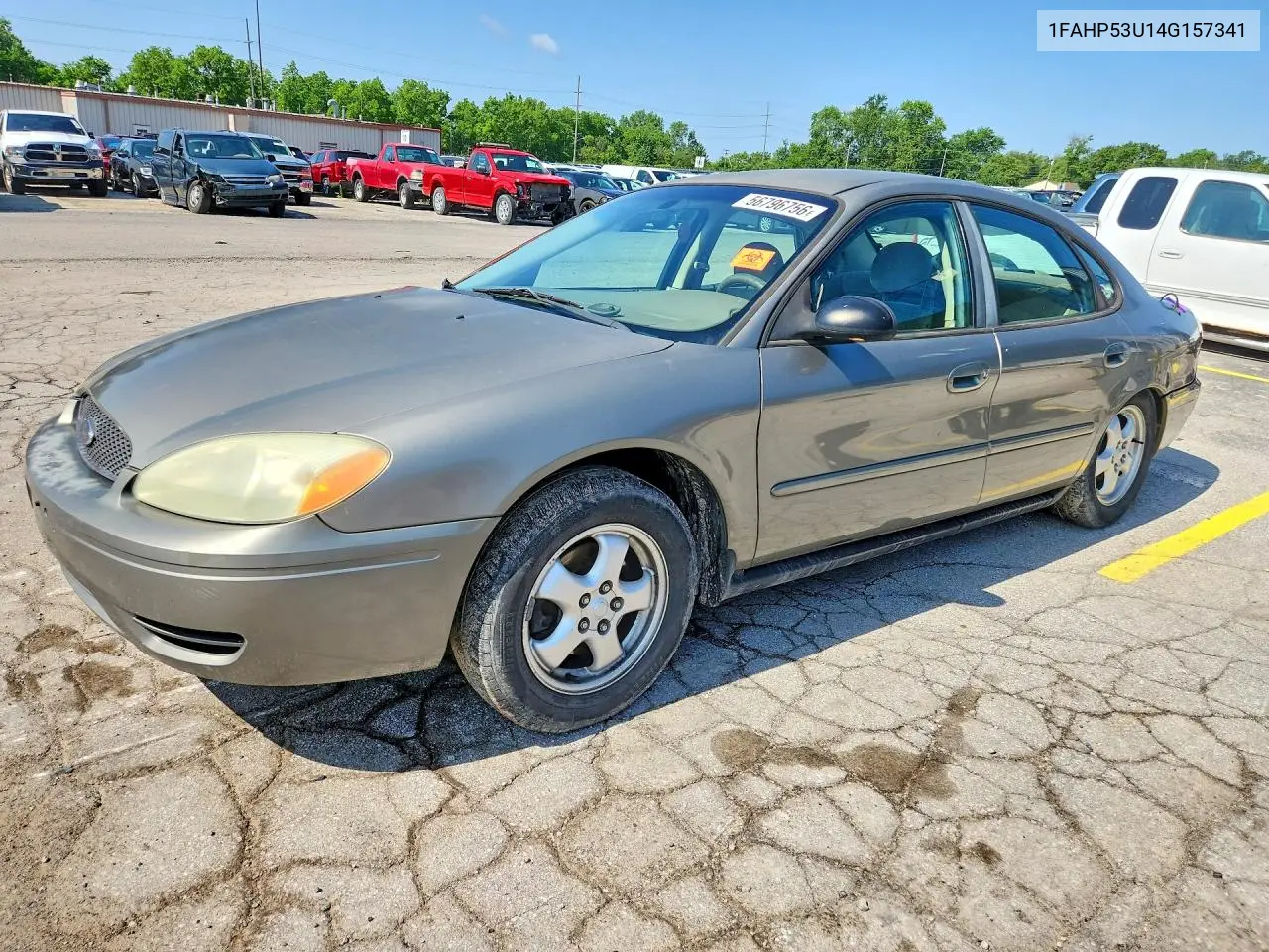 2004 Ford Taurus Se VIN: 1FAHP53U14G157341 Lot: 56796756