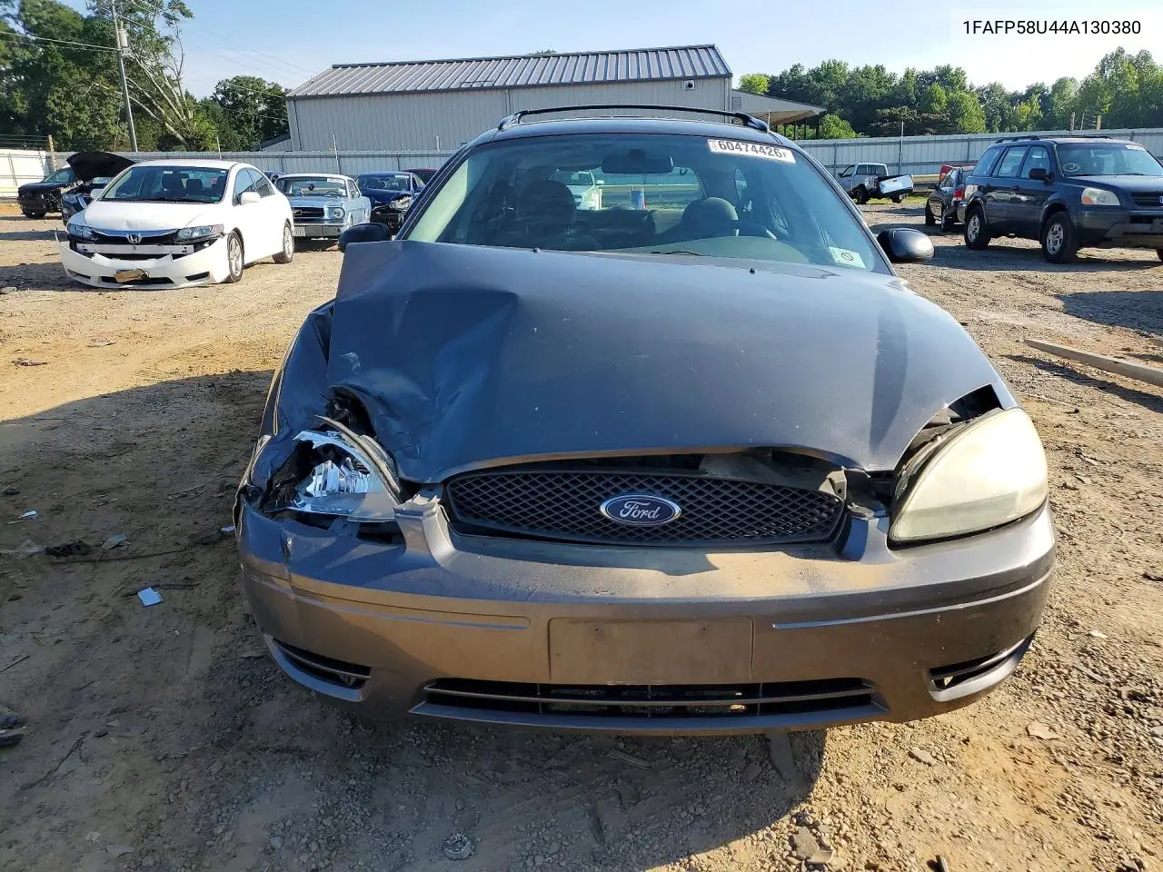 2004 Ford Taurus Se VIN: 1FAFP58U44A130380 Lot: 60474426