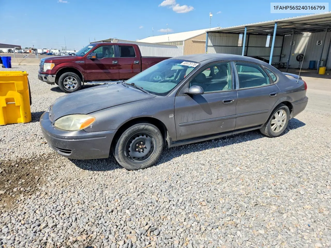 2004 Ford Taurus Sel VIN: 1FAHP56S24G166799 Lot: 60475176