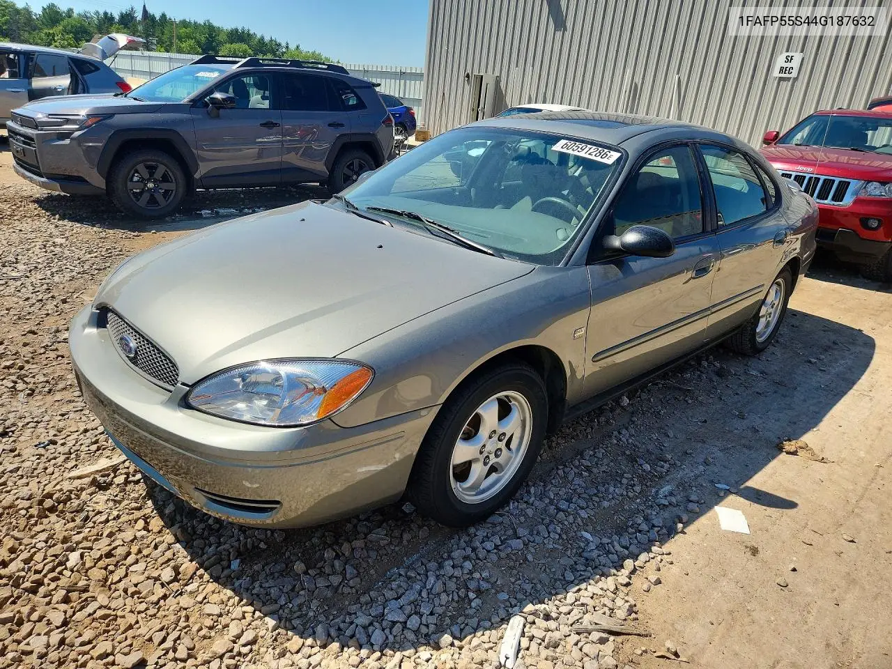 2004 Ford Taurus Ses VIN: 1FAFP55S44G187632 Lot: 60591286