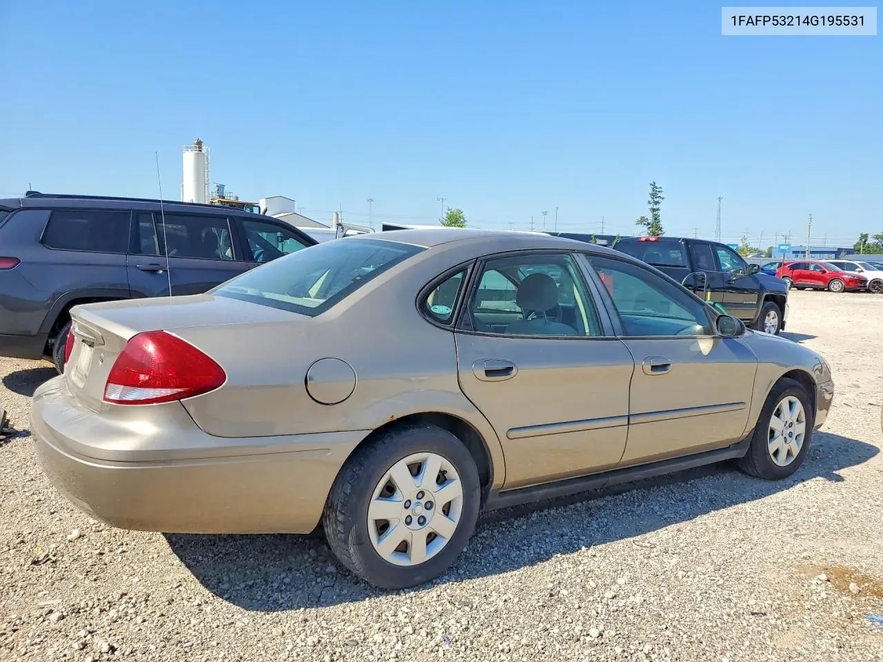 2004 Ford Taurus Se VIN: 1FAFP53214G195531 Lot: 60809216